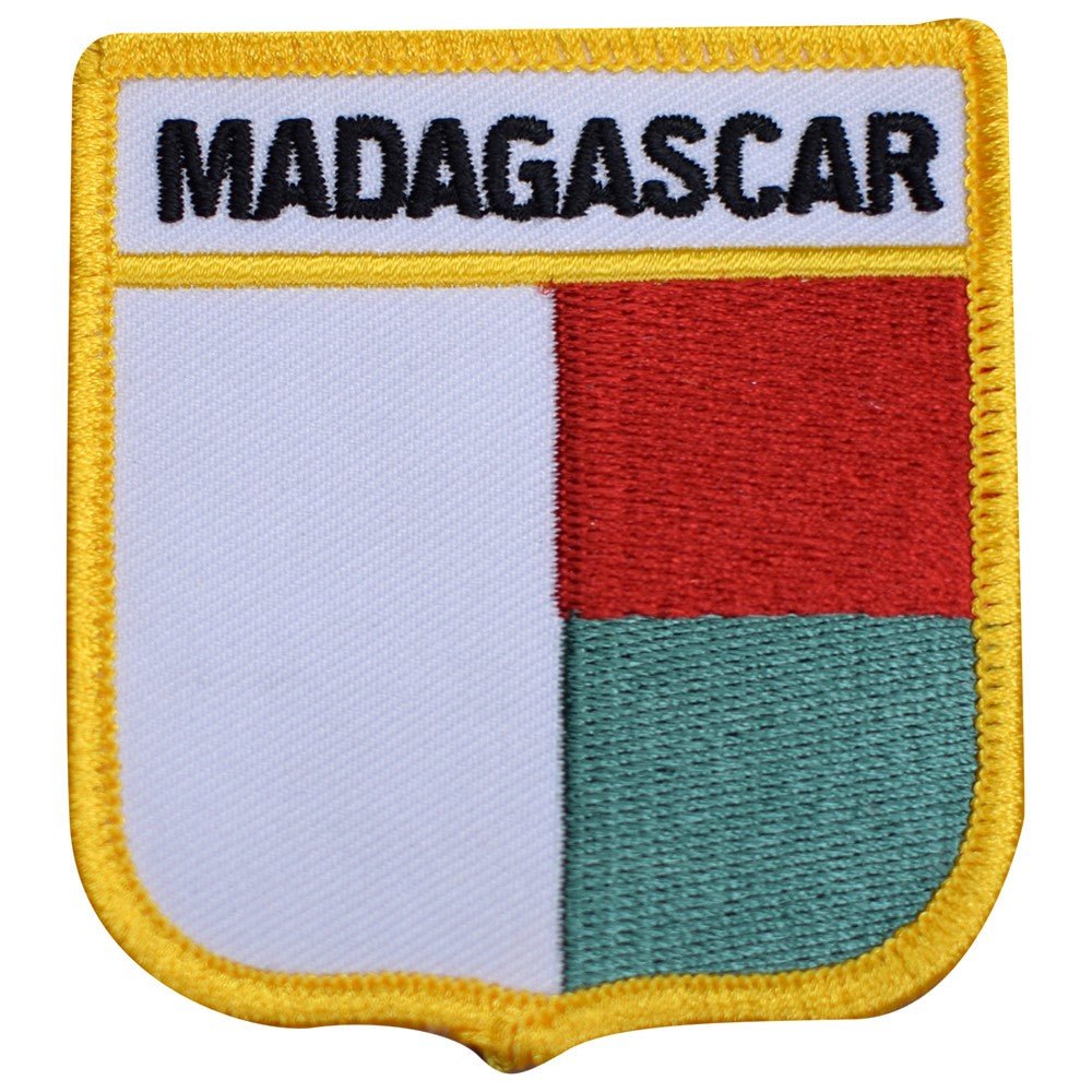 Madagascar Embroidered Patch — Iron On 2.75"