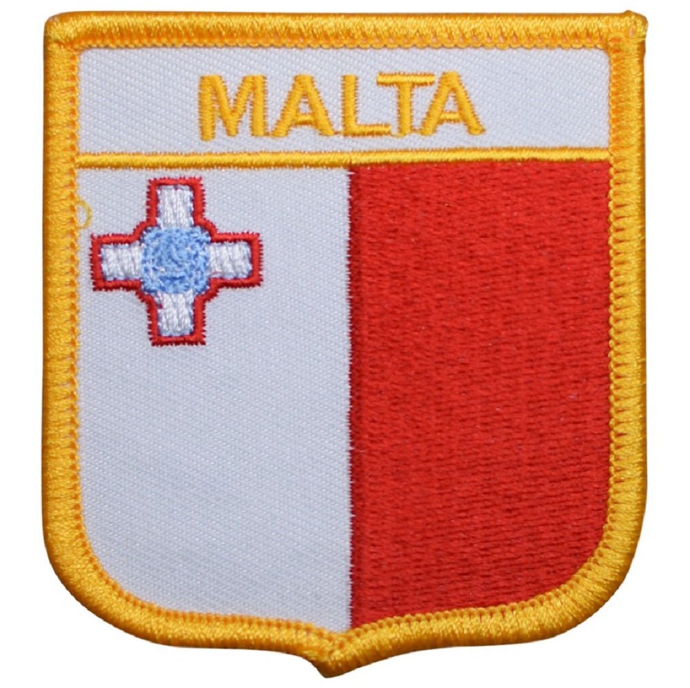 Malta Embroidered Patch — Iron On 2.75"