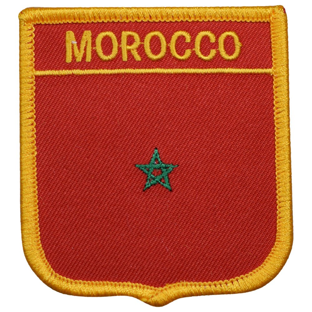 Morocco Embroidered Patch — Iron On 2.75"