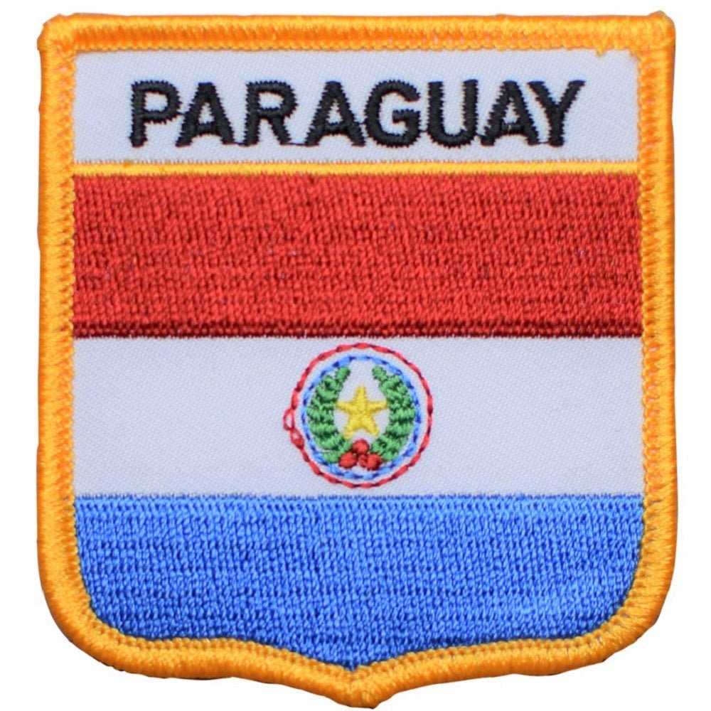 Paraguay Embroidered Patch — Iron On 2.75"
