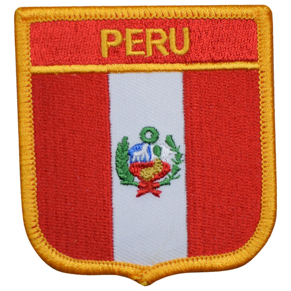Peru Embroidered Patch — Iron On 2.75"
