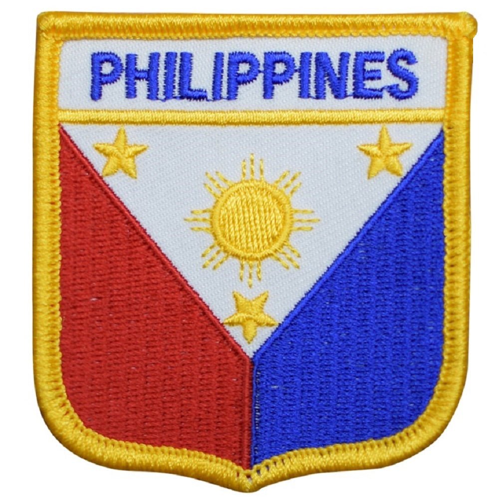 Philippines Embroidered Patch — Iron On 2.75"