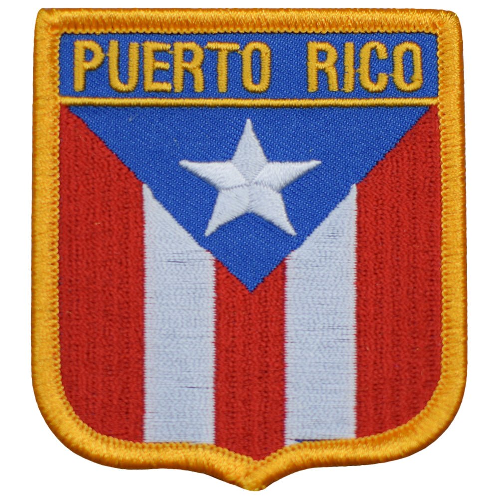 Puerto Rico Embroidered Patch — Iron On 2.75"