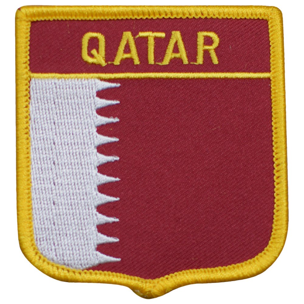 Qatar Embroidered Patch — Iron On 2.75"
