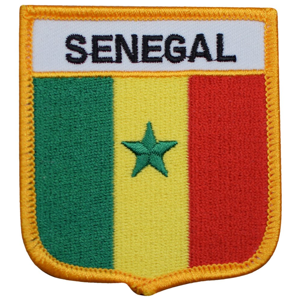 Senegal Embroidered Patch — Iron On 2.75"