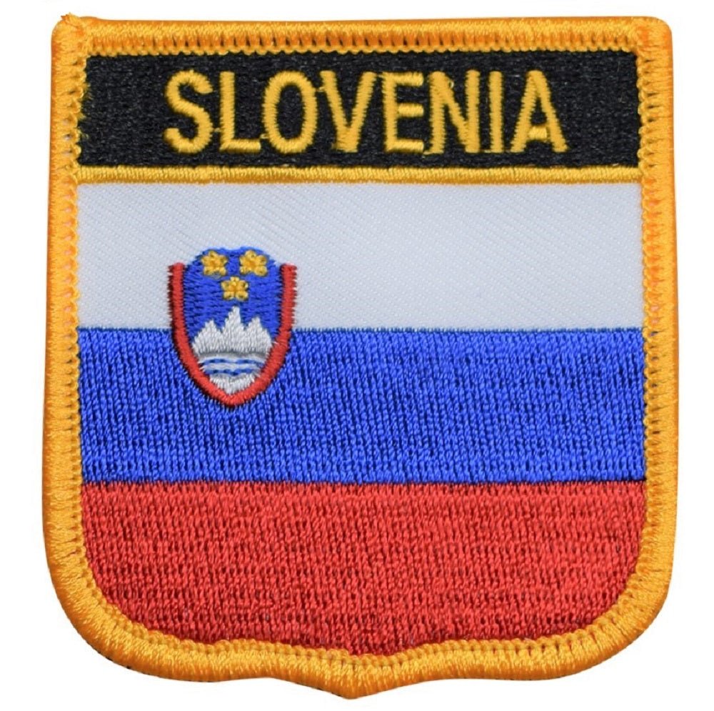 Slovenia Embroidered Patch — Iron On 2.75"