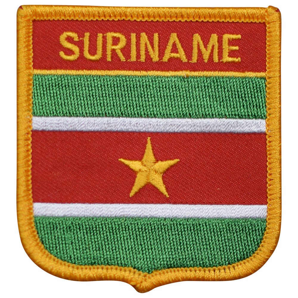 Suriname Embroidered Patch — Iron On 2.75"