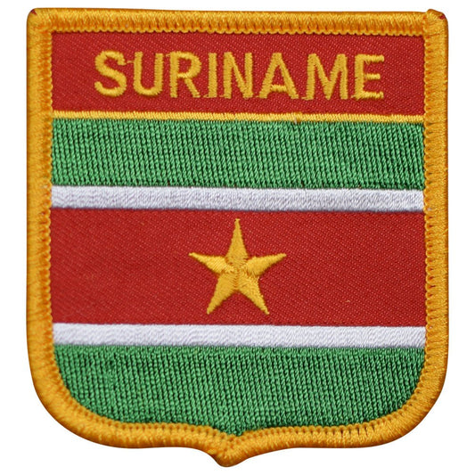 Suriname Embroidered Patch — Iron On 2.75"