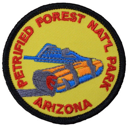 Petrified Forest National Park Embroidered Patch — Iron On 2.5"