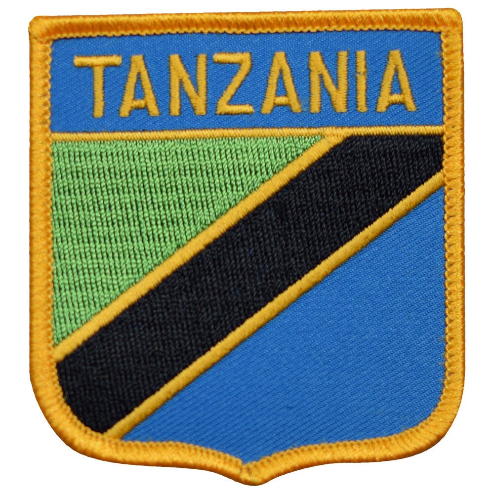 Tanzania Embroidered Patch — Iron On 2.75"