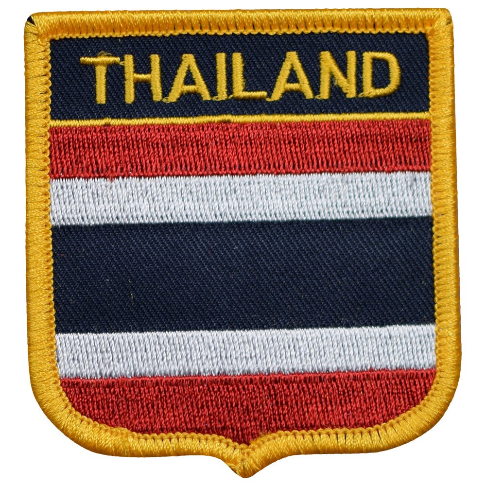 Thailand Embroidered Patch — Iron On 2.75"