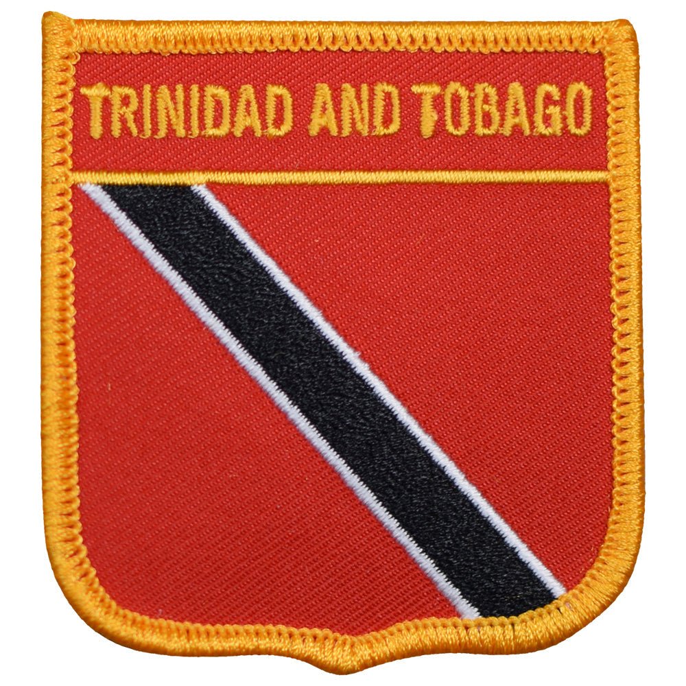 Trinidad & Tobago Embroidered Patch — Iron On 2.75"
