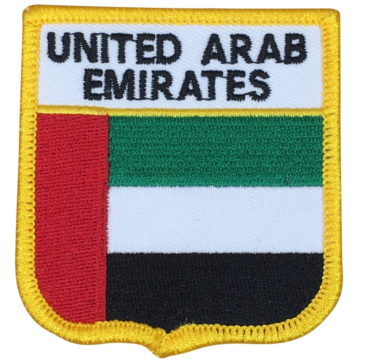 United Arab Emirates Embroidered Patch — Iron On 2.75"