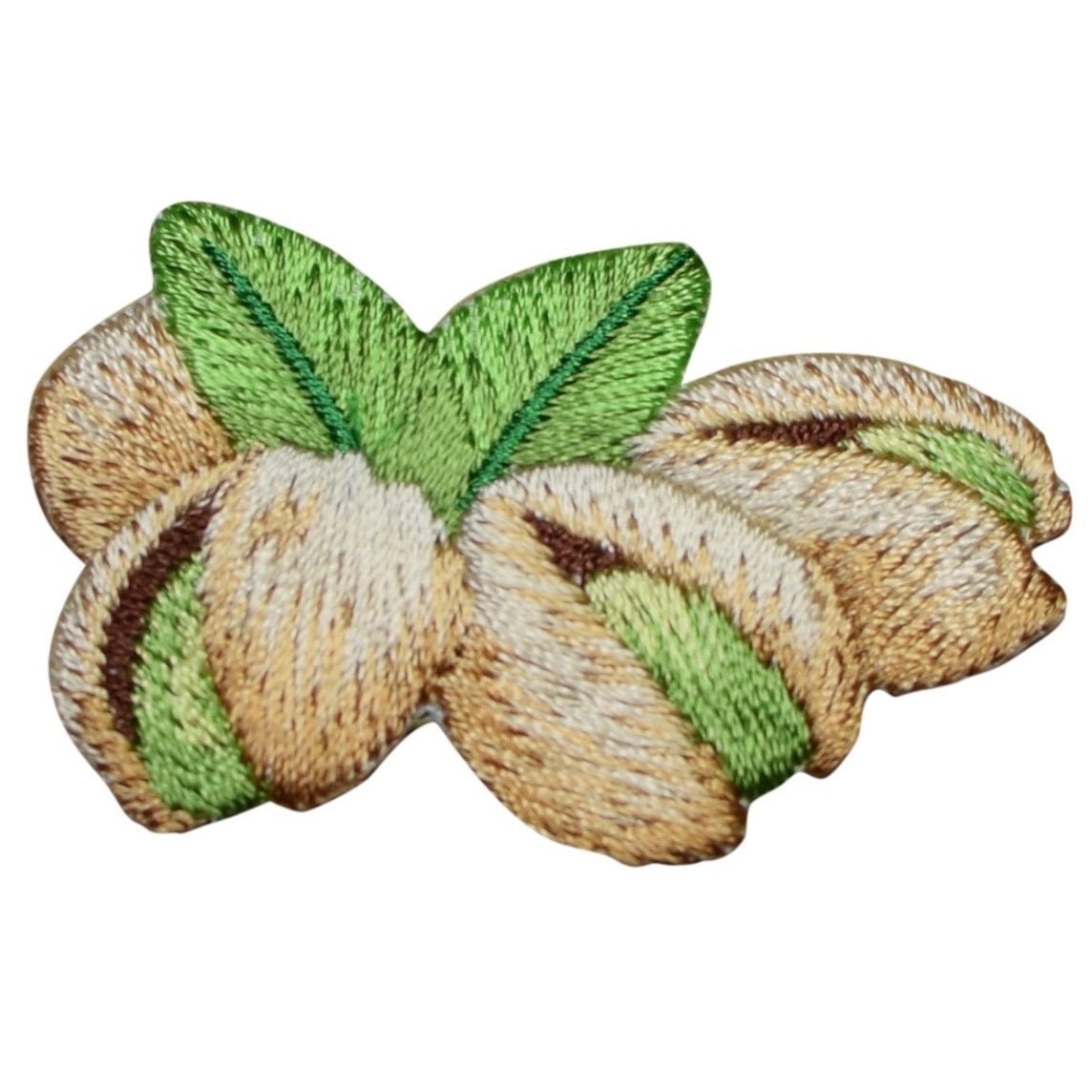 Pistachios Embroidered Patch — Iron On 1-7/8"