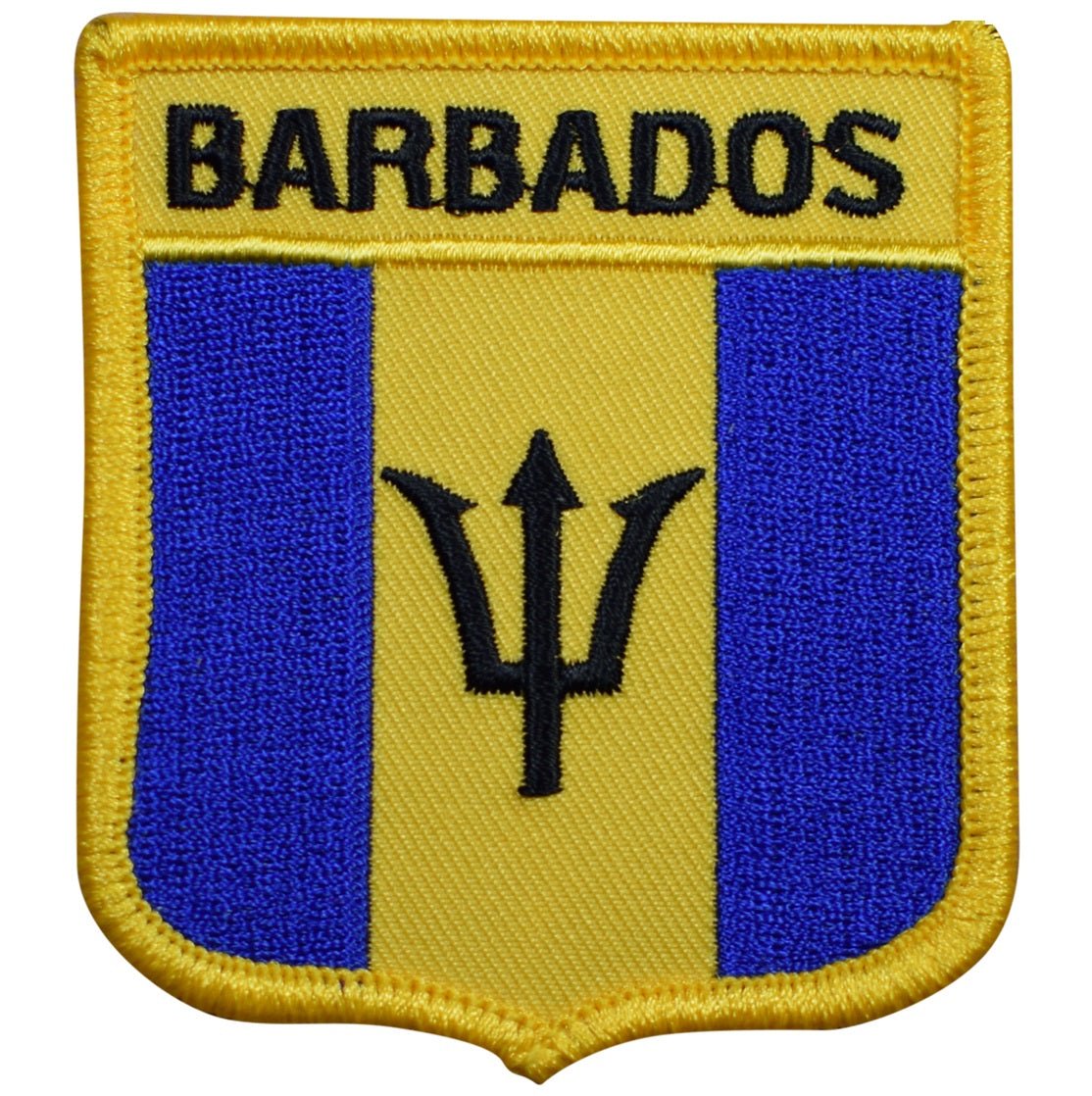 Barbados Embroidered Patch — Iron On 2.75"