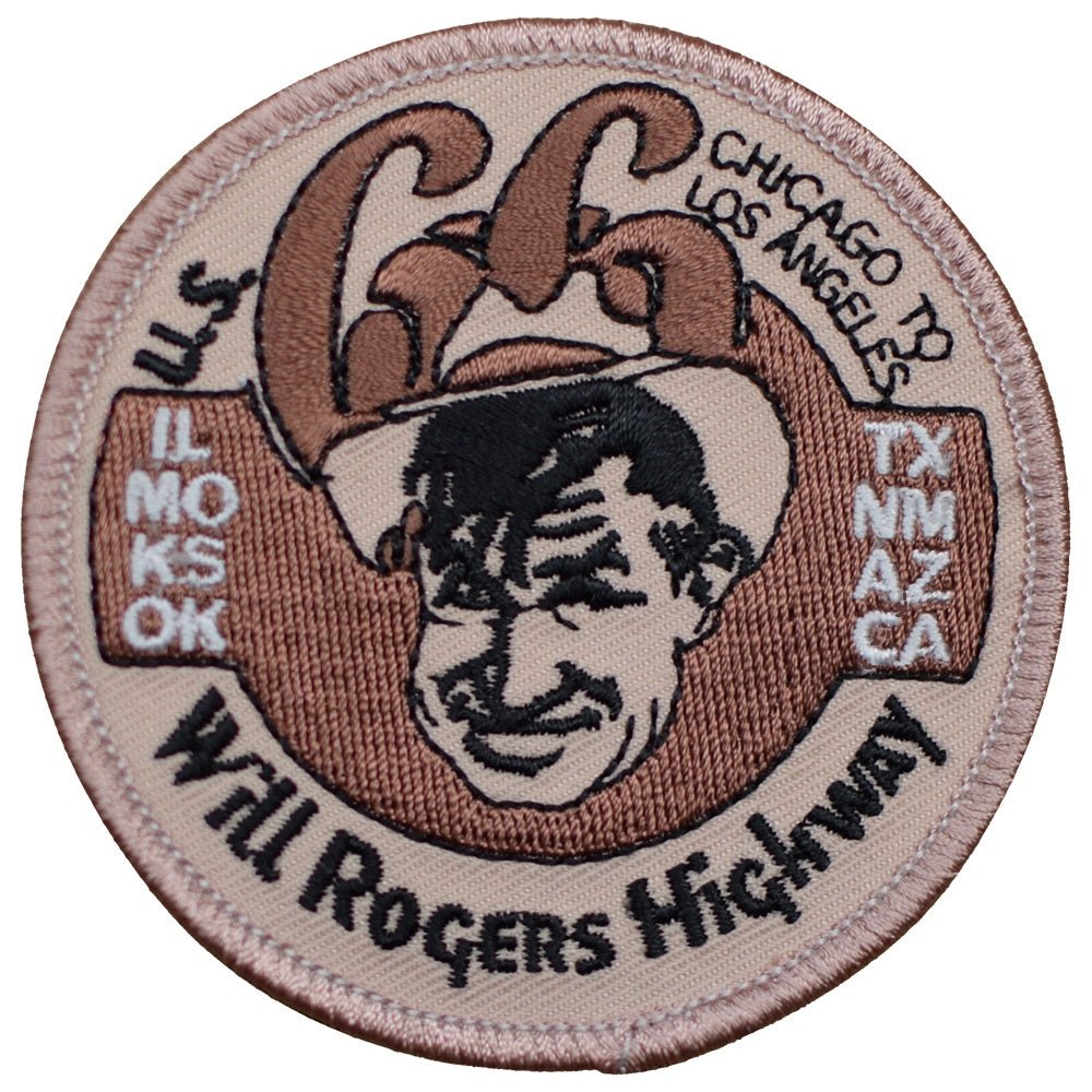 Will Rogers Embroidered Patch — Iron On 3"