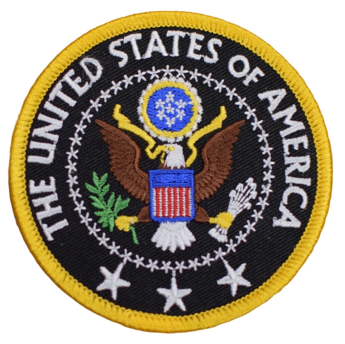 Presidential Seal Embroidered Patch — Iron On 3"
