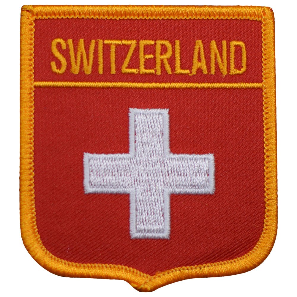Switzerland Embroidered Patch — Iron On 2.75"