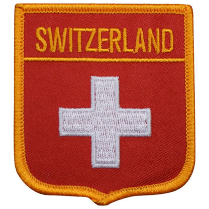 Switzerland Embroidered Patch — Iron On 2.75"
