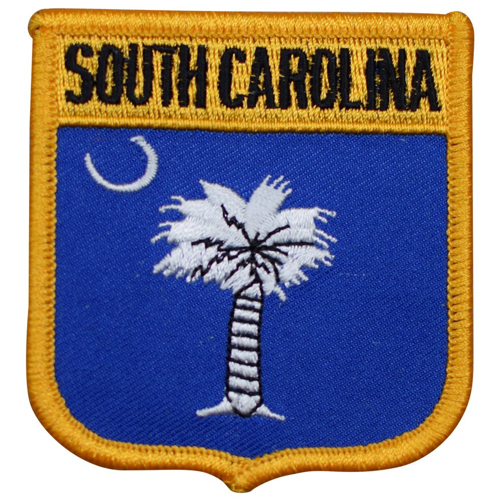 South Carolina Embroidered Patch — Iron On 2.75"