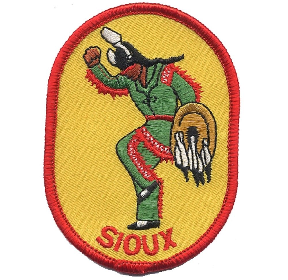 Sioux Embroidered Patch — Iron On 3.5"
