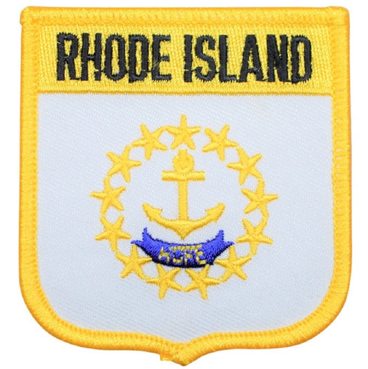 Rhode Island Embroidered Patch — Iron On 2.75"