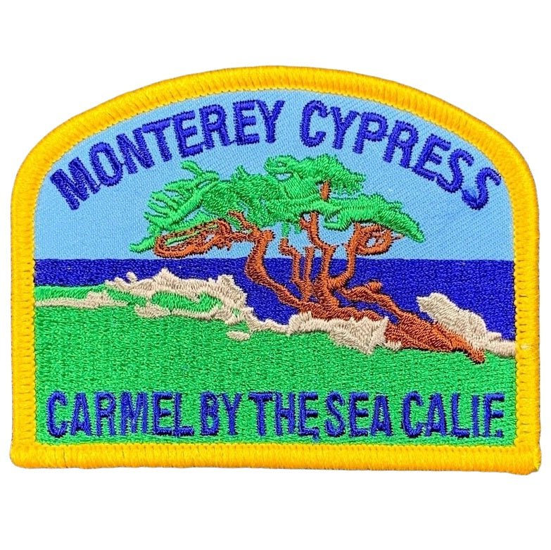Carmel Embroidered Patch — Iron On 3.5"