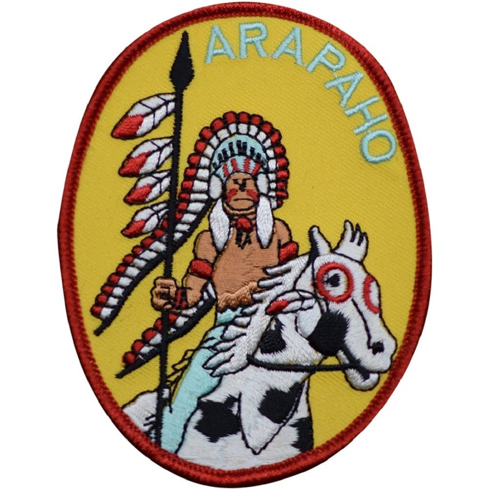 Arapaho Tribe Embroidered Patch — Iron On 3-7/8"