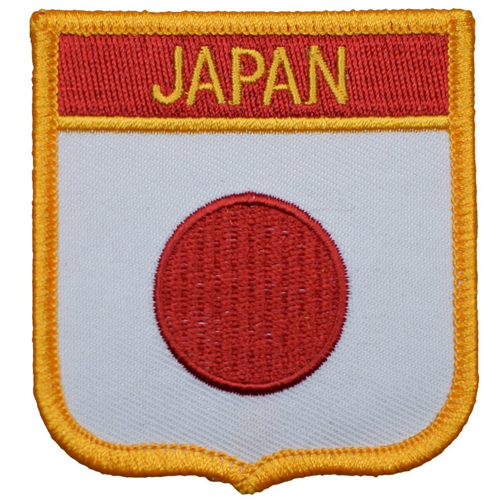 Japan Embroidered Patch — Iron On 2.75"