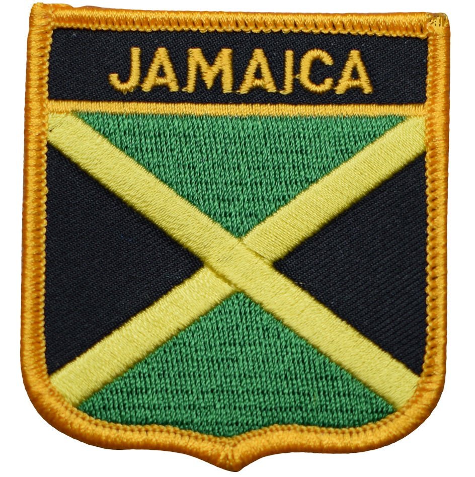 Jamaica Embroidered Patch — Iron On 2.75"