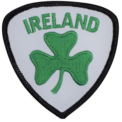 Ireland 3 Leaf Clover shamrock Embroidered Patch — Iron On 3"