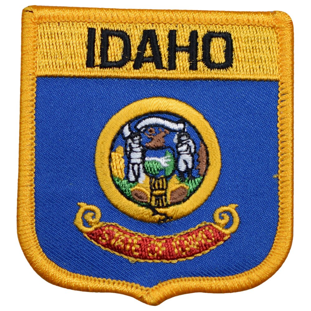 Idaho Embroidered Patch — Iron On 2.75"