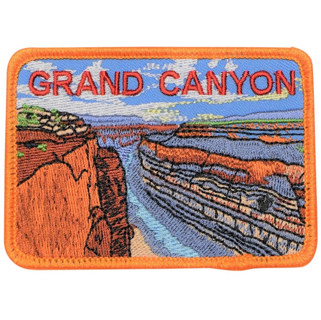 Grand Canyon National Park Embroidered Patch — Arizona, Badge, AZ 3.5" — Iron On