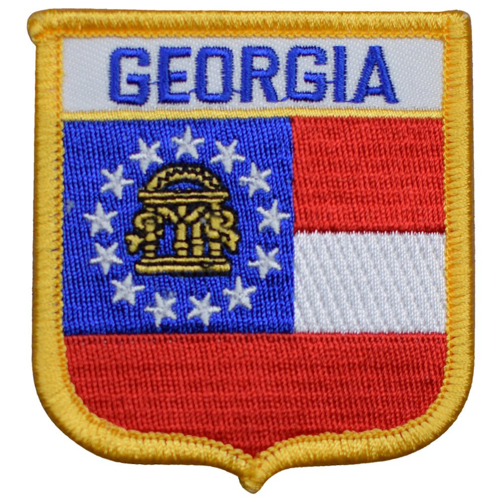 Georgia Embroidered Patch — Iron On 2.75"
