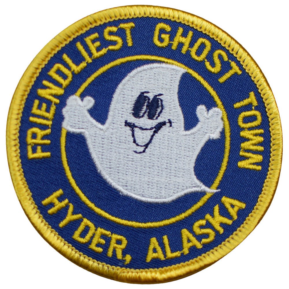 Vintage Hyder Alaska Embroidered Patch — Sew On 3"