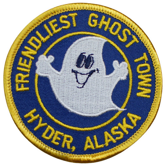 Vintage Hyder Alaska Embroidered Patch — Sew On 3"