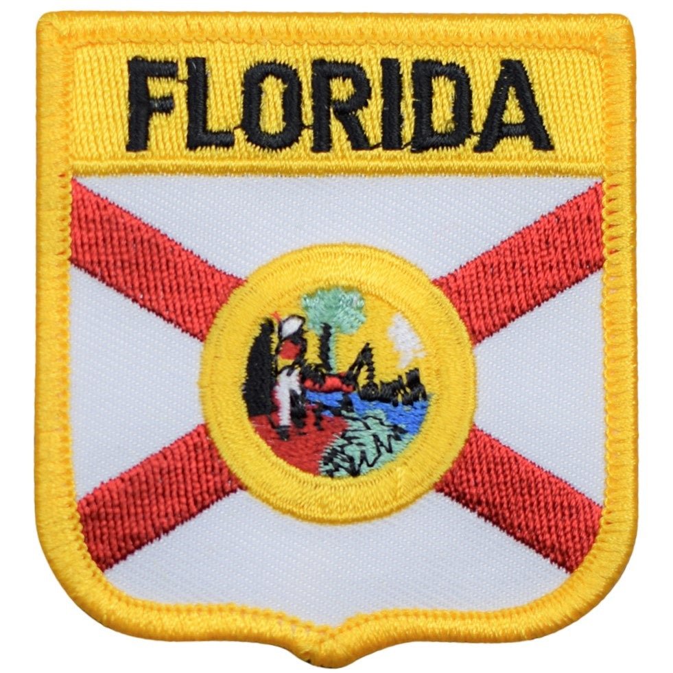 Florida Embroidered Patch — Iron On 2.75"