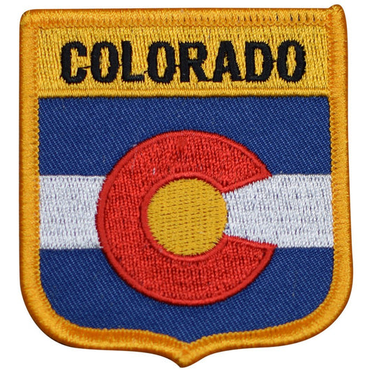 Colorado Embroidered Patch — Iron On 2.75"
