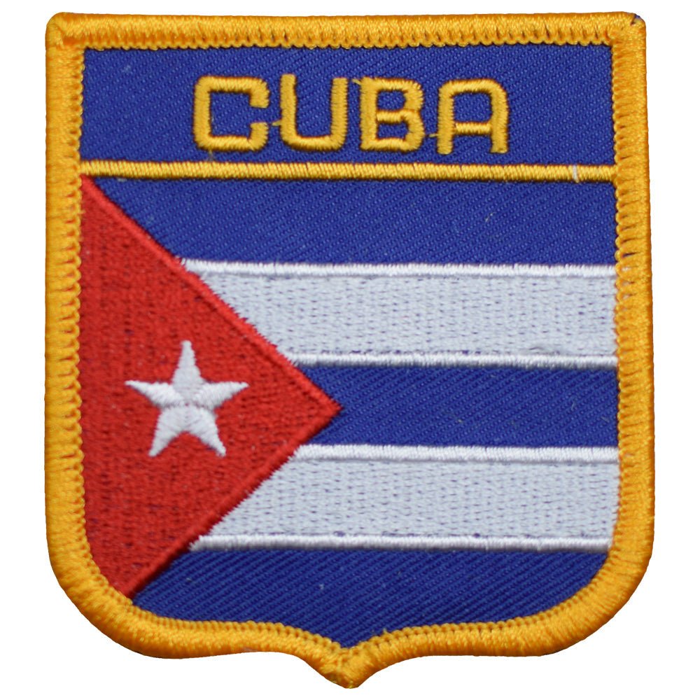 Cuba Embroidered Patch — Iron On 2.75"