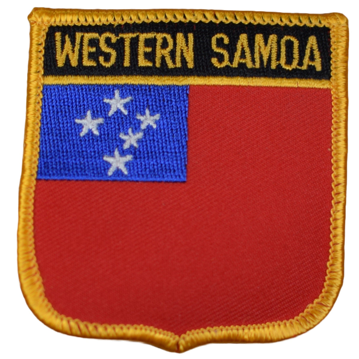 Afghanistan Patch - Embroidered Flag Shield Badge 2.75" (Iron On)