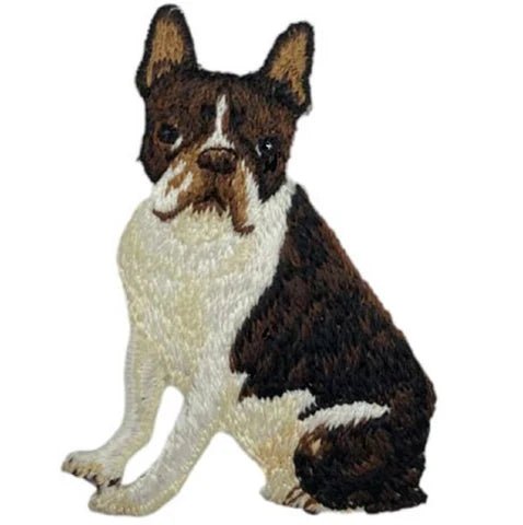 Bull Terrier Applique Patch - Dog Canine Animal Pet Badge 2.5" (Iron on)