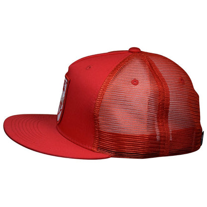 Ski Utah Hat - Vintage Patch, Red Trucker, Snapback