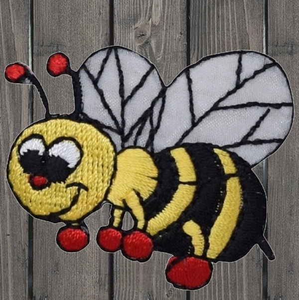 Bumble Bee Patch Ron On Patch Set Of 5 Bee Applqué Bee Embellshment - Foto 6
