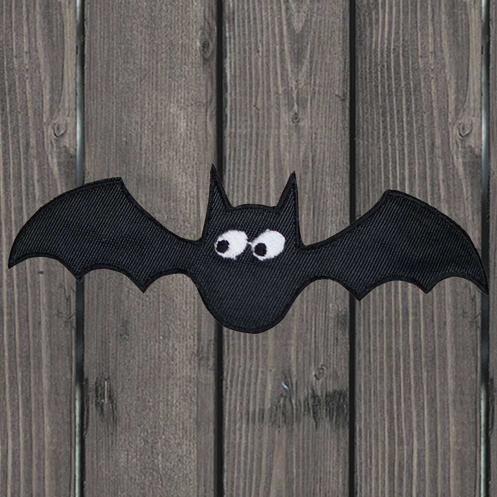 Bat Patch Black Bat Embroidered Patch — Iron On | Paddy's Patches