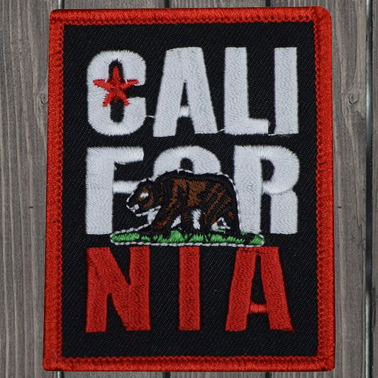 embroidered iron on sew on patch california