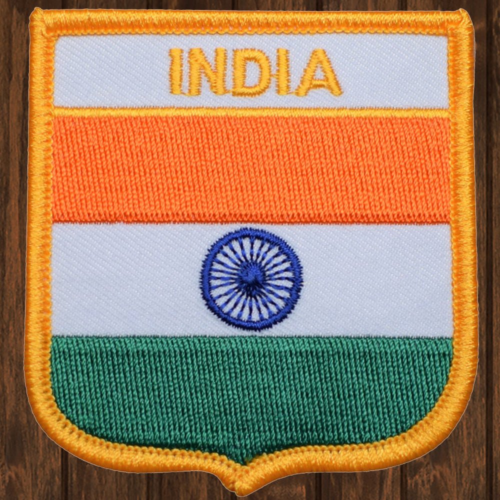 Indian Rivers Patch India Embroidered Patch — Iron On | Paddy's Patches