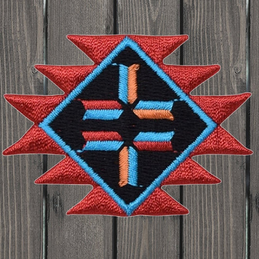 embroidered iron on sew on patch indian southwest design