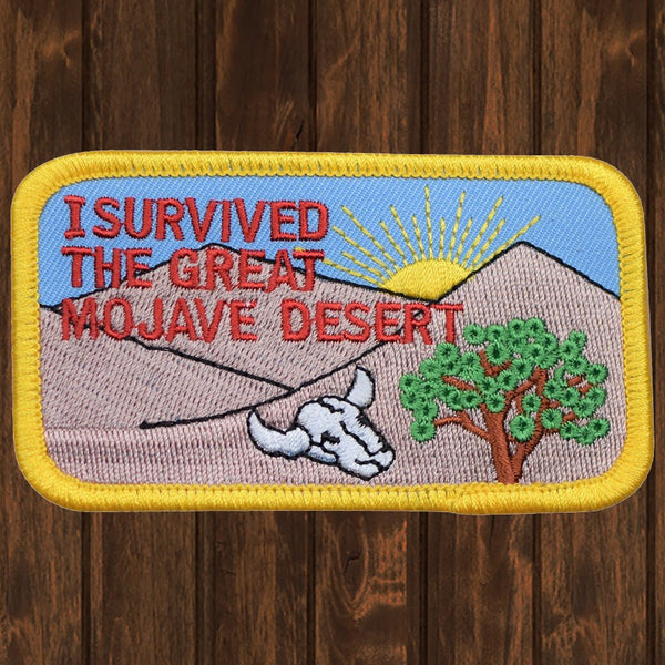 Desert Rovers Patch Mojave Desert Embroidered Patch — Iron On | Paddy's Patches
