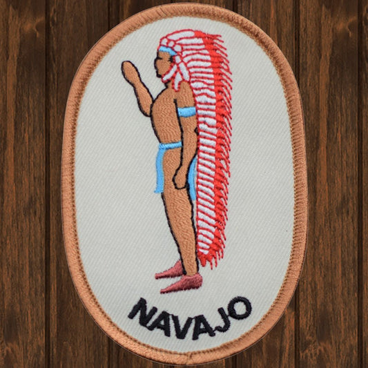 embroidered iron on sew on patch navajo indian native american