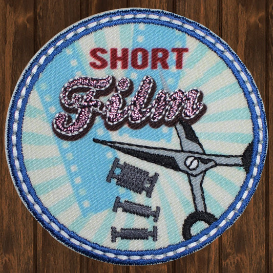 embroidered iron on sew on patch short film